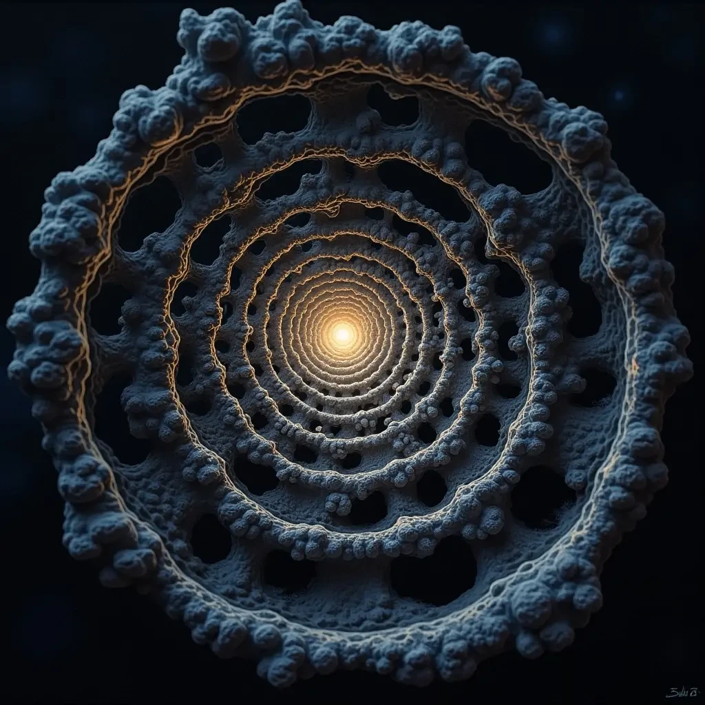 Fibonacci sequence of space