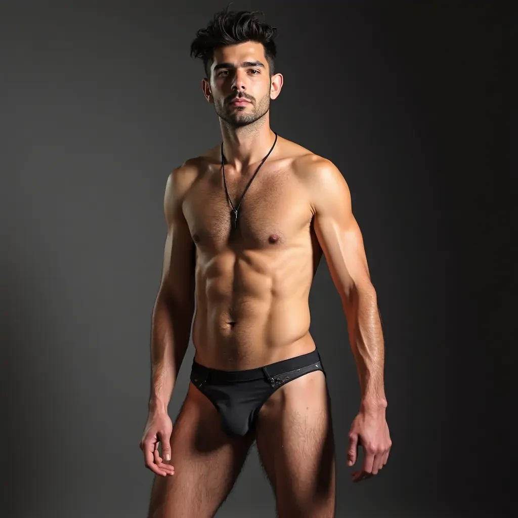 Joe Jonas wearing a thong