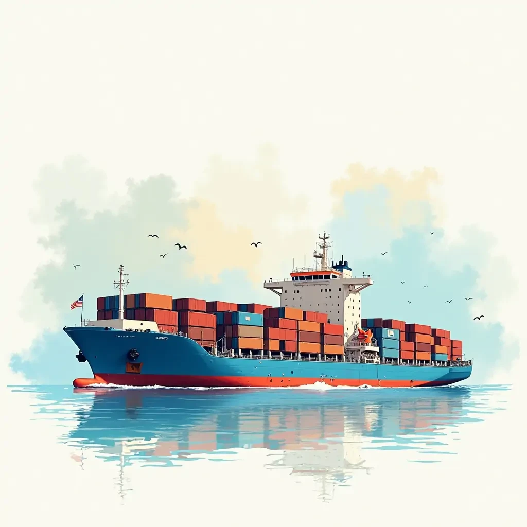 calender cover abstract shipping, logistical services, supply services