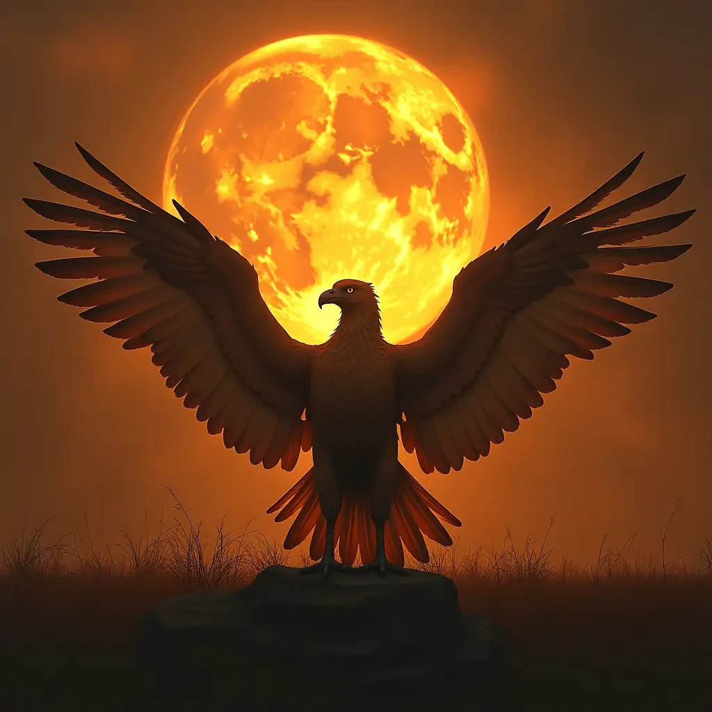 Caw prey to sun