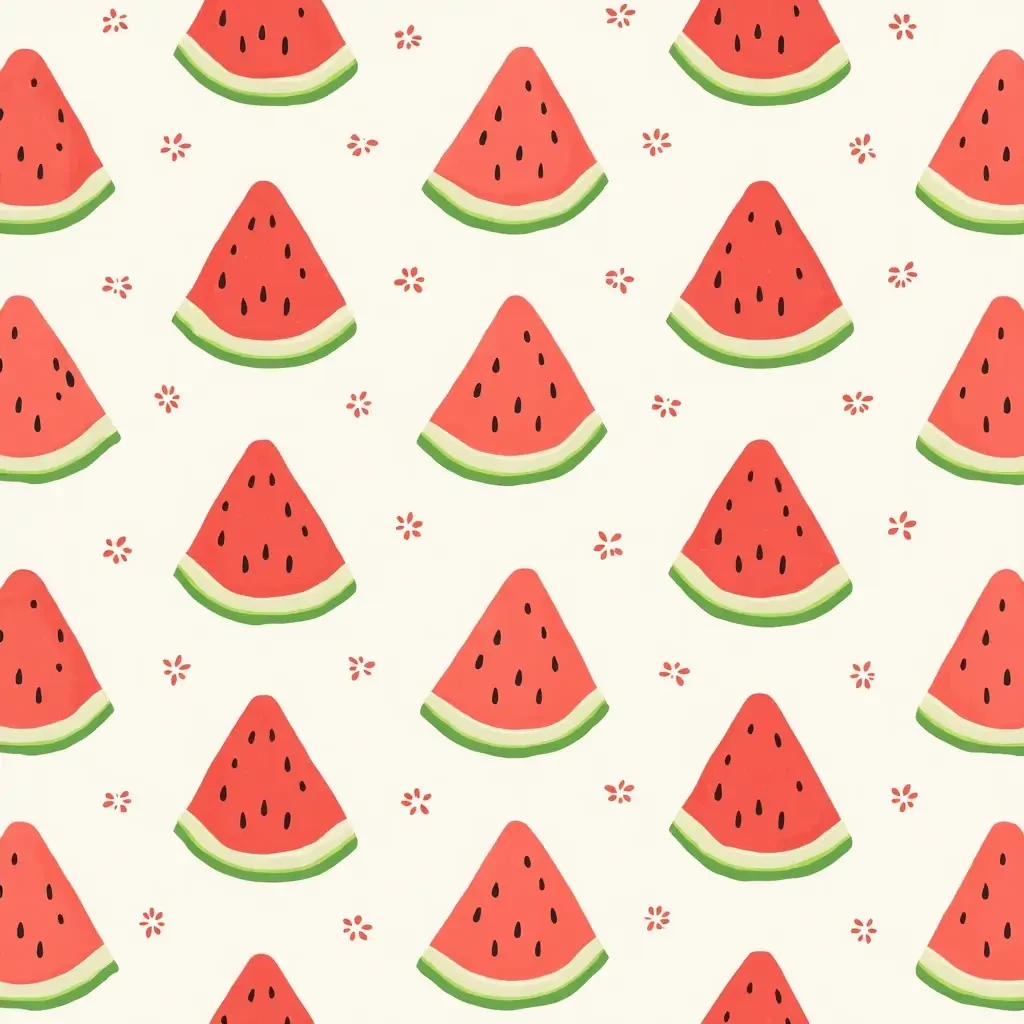 cute watermellon pattern