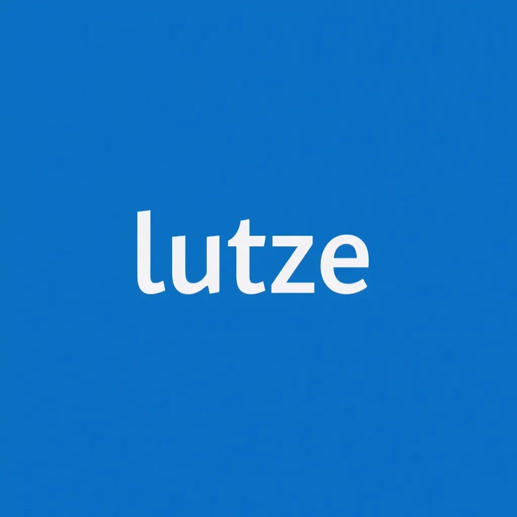 wallpaper lutze group blue background white font