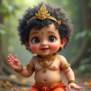 Cute baby murugan