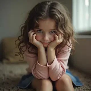 Girl sitting on male face