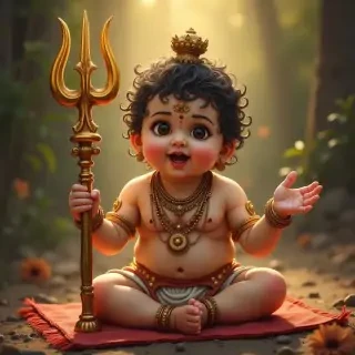 baby lord murugan