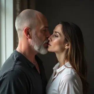 White Cuckold man, White Woman, Black man