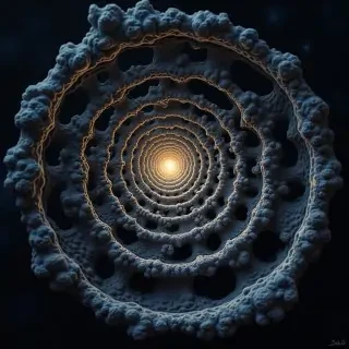 Fibonacci sequence of space