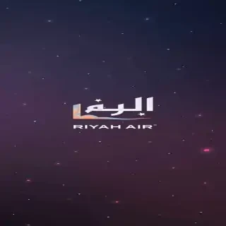 Make IOS wallpaper 4K has Colors and logo of   Riyadh Air  color code #240454.