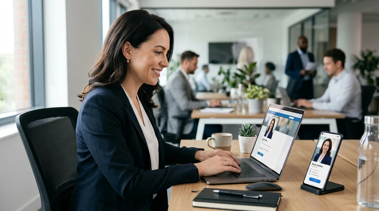 Professional AI headshot used across business profile and contact pages