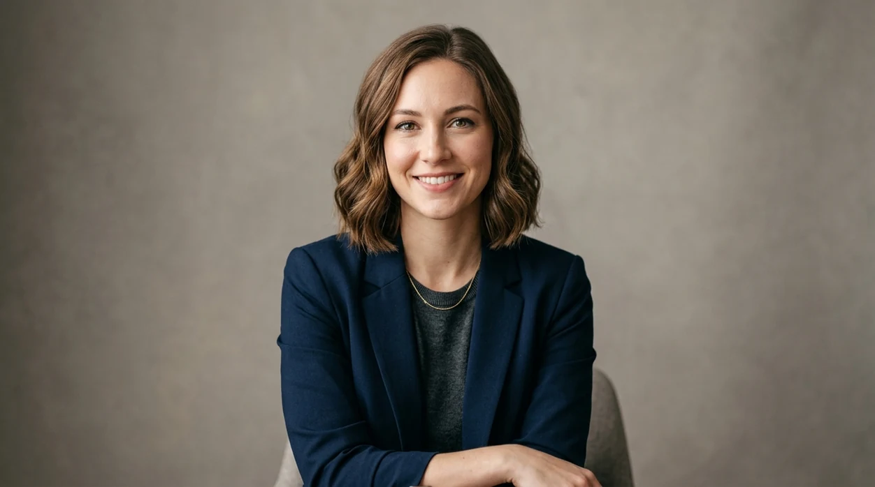 ai headshots for job seekers with polished professional portrait outcome