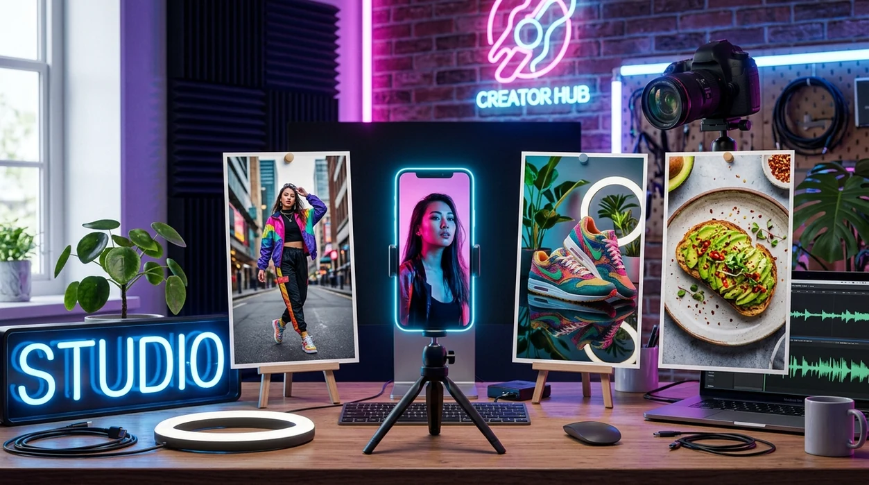 ai image generator for tiktok showing creator-ready visual concepts
