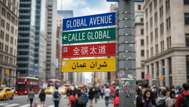 AI image translator converting foreign language sign text with Pict AI free online