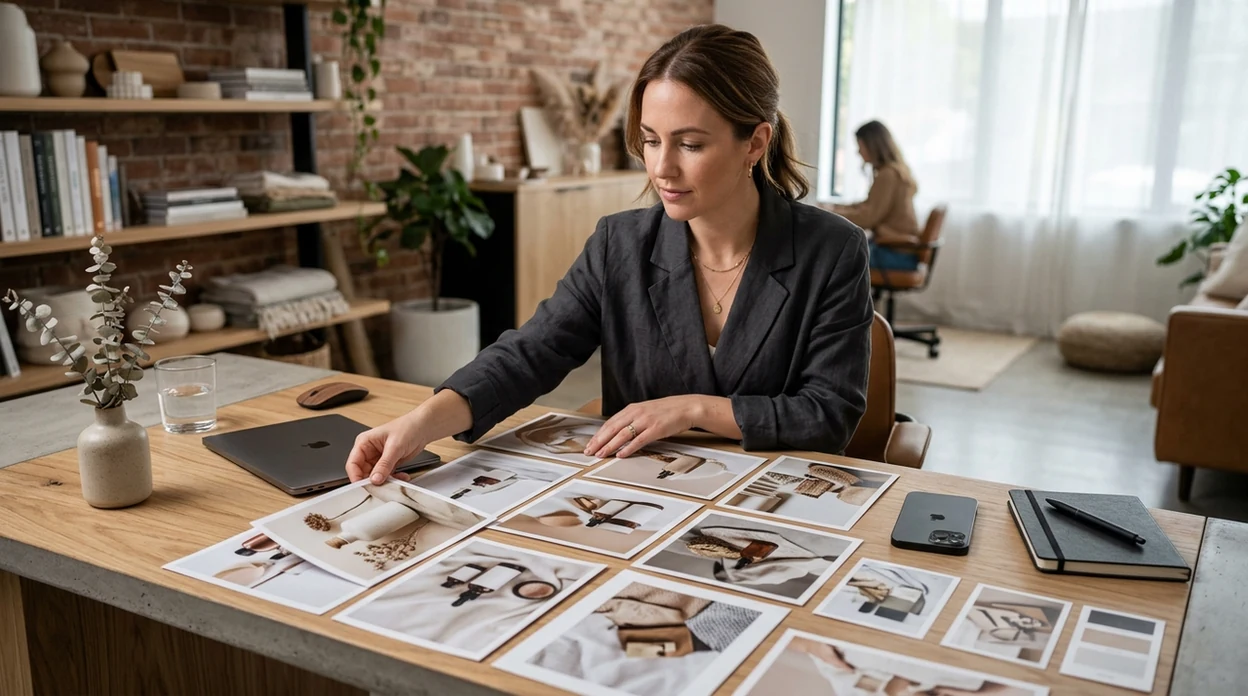 AI images for marketing with polished product scenes for social ads