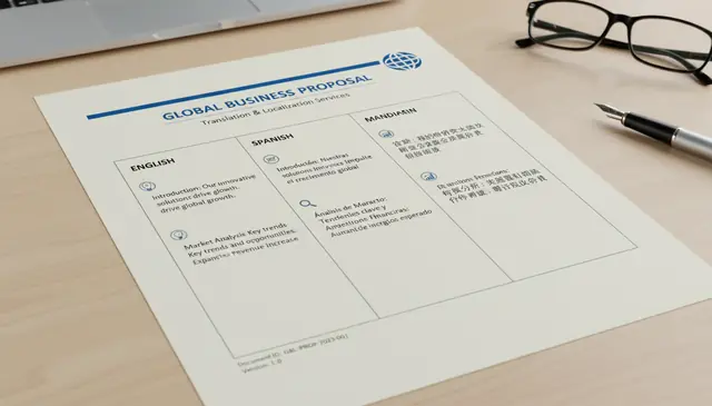 AI photo translation tool converting document text to target language