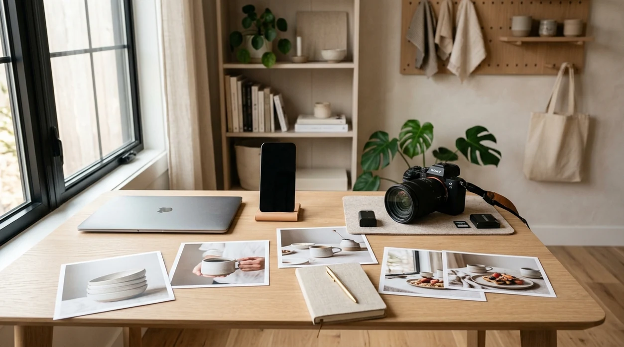 Shopify lifestyle product photos ready for a small business store