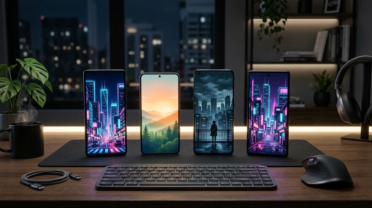 ai wallpapers for android shown as custom phone background styles