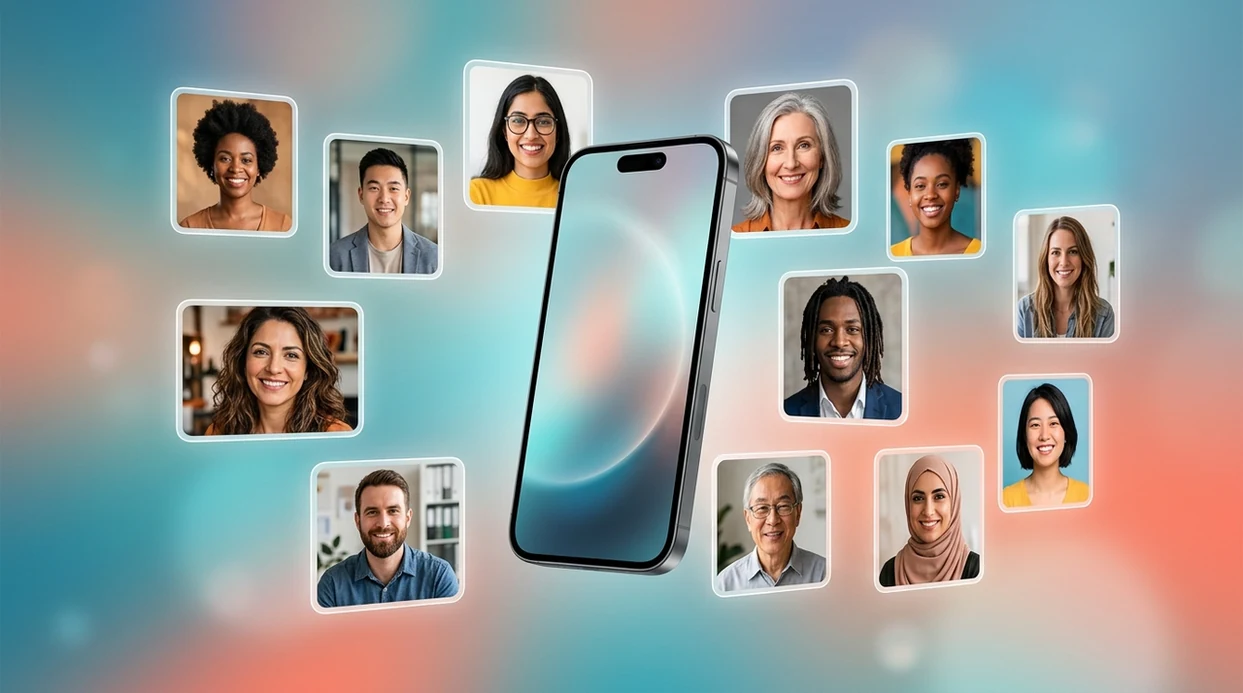 app that makes pfp showing polished avatar portraits for social profiles