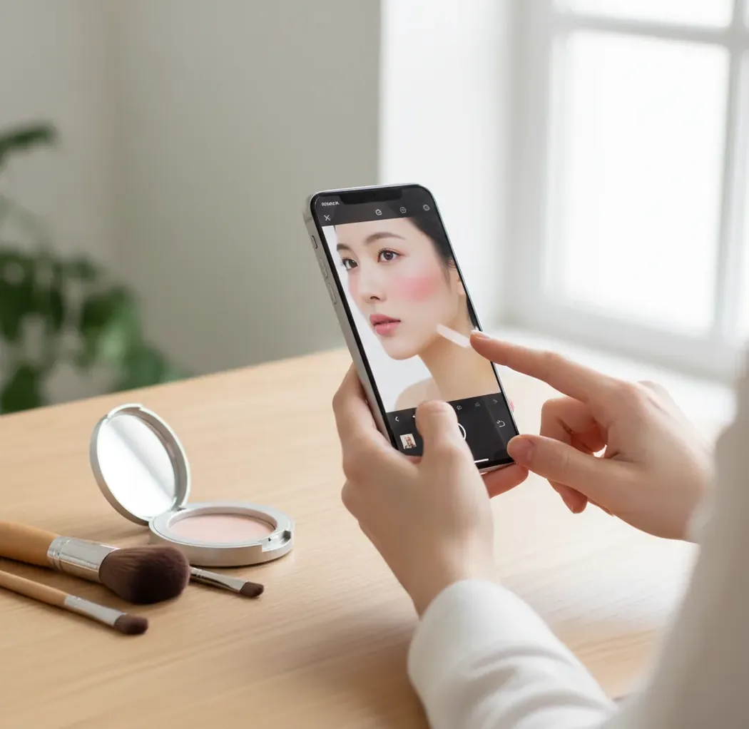 How to Add Makeup in a Photo With AI Naturally | Pict.AI