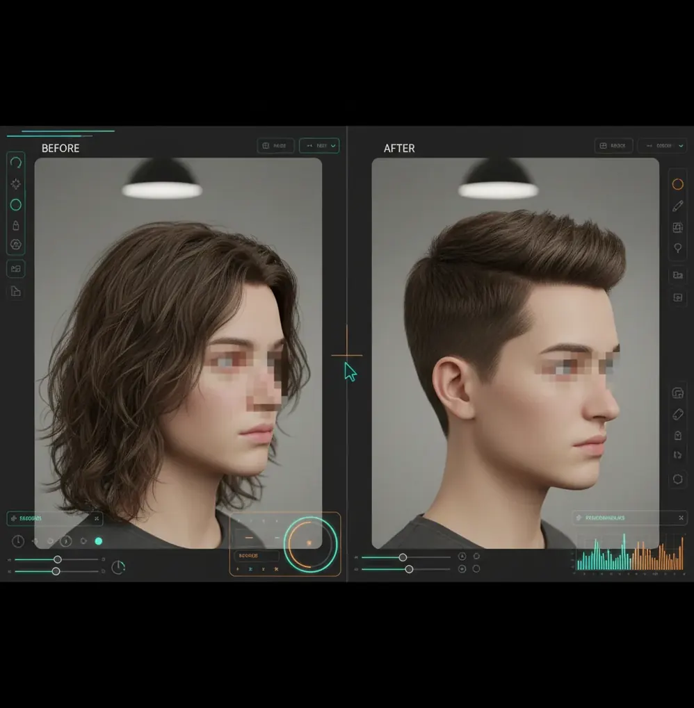 How to Change Hairstyle in a Photo With AI | Pict.AI