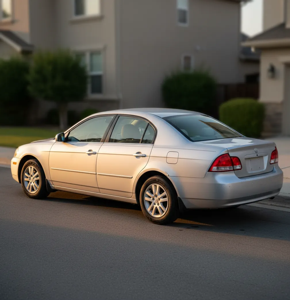 Cleanly edited used car photo with straight lines, balanced light, and uncluttered background.