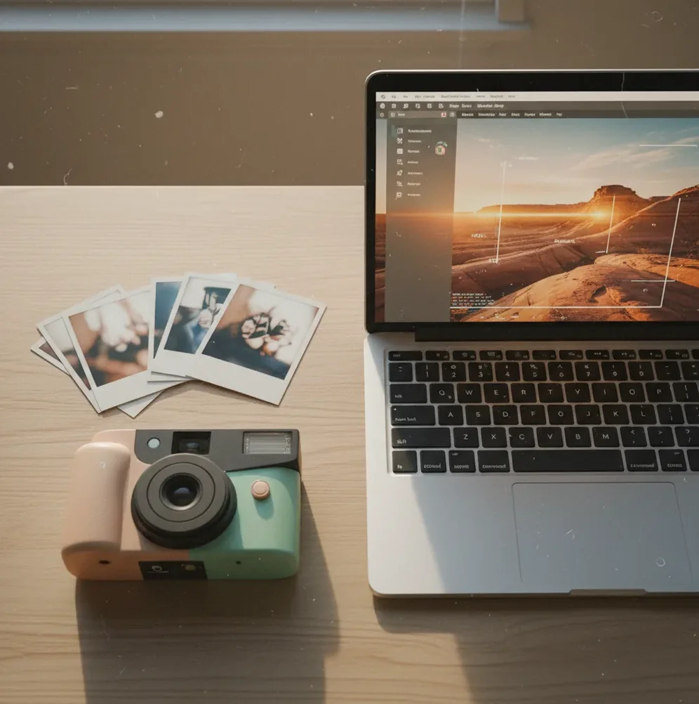 How to Enhance a Disposable Camera Photo With AI | Pict.AI