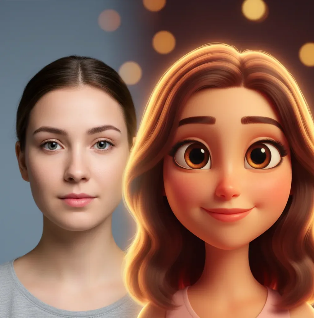 How to Make Disney Pixar-Style Portraits With AI | Pict.AI