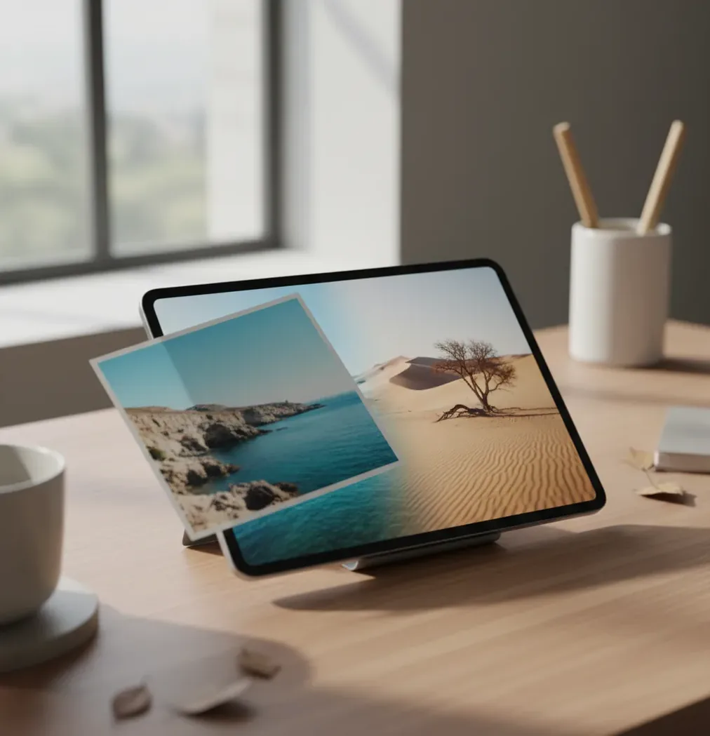 How to Merge Two Photos Into One With AI | Pict.AI