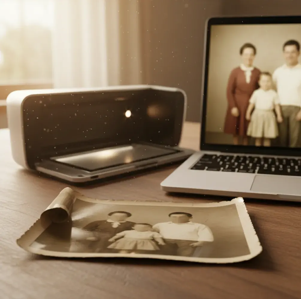 How to Restore Faded Family Photos With AI | Pict.AI