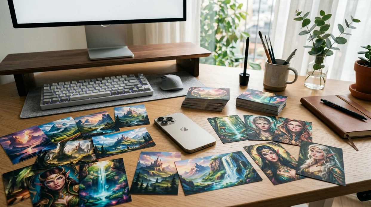 free ai image generator results shown as creative portrait and landscape images