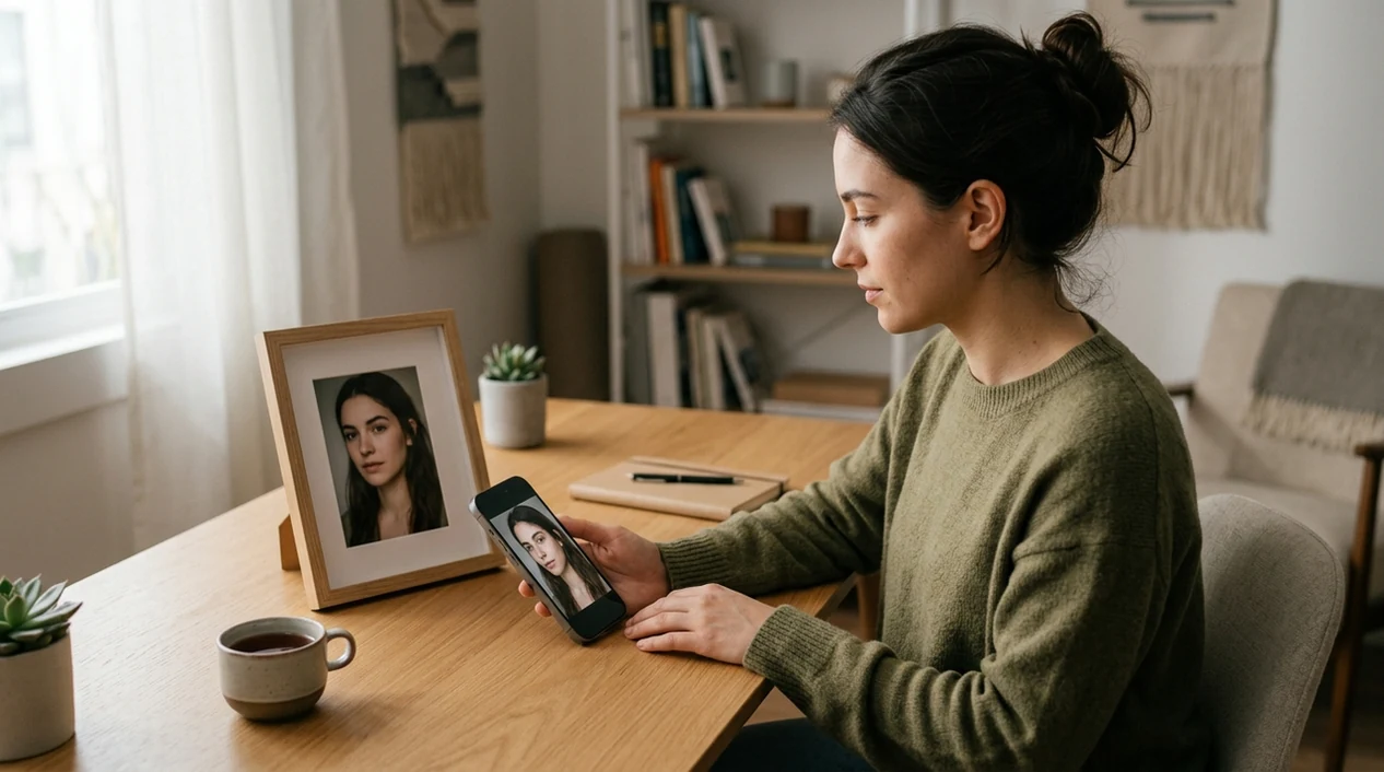 is ai photo editing safe shown through private portrait editing outcome