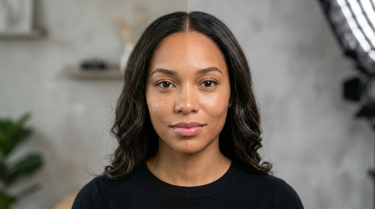 is ai photo enhancer accurate result with sharper low light portrait