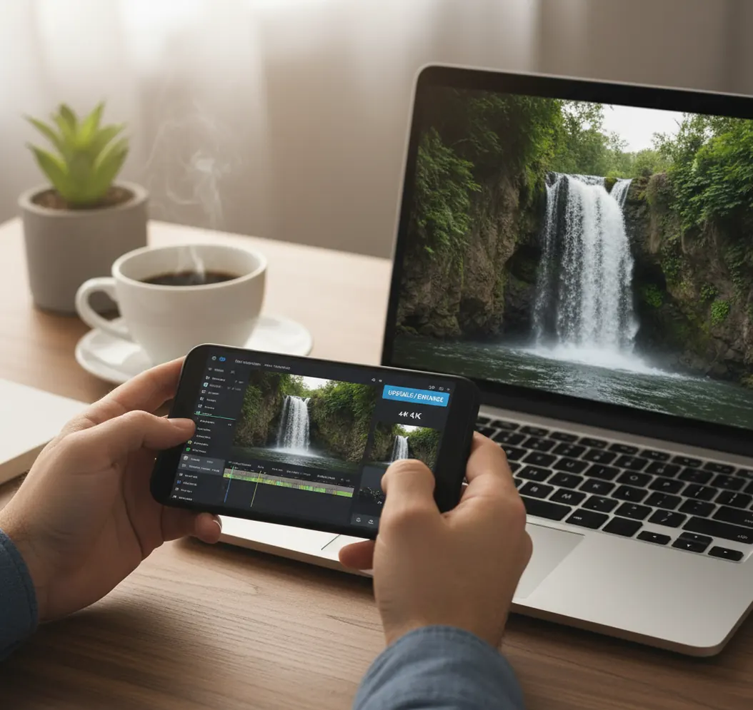 スマホとPCでの動画補正ワークフロー