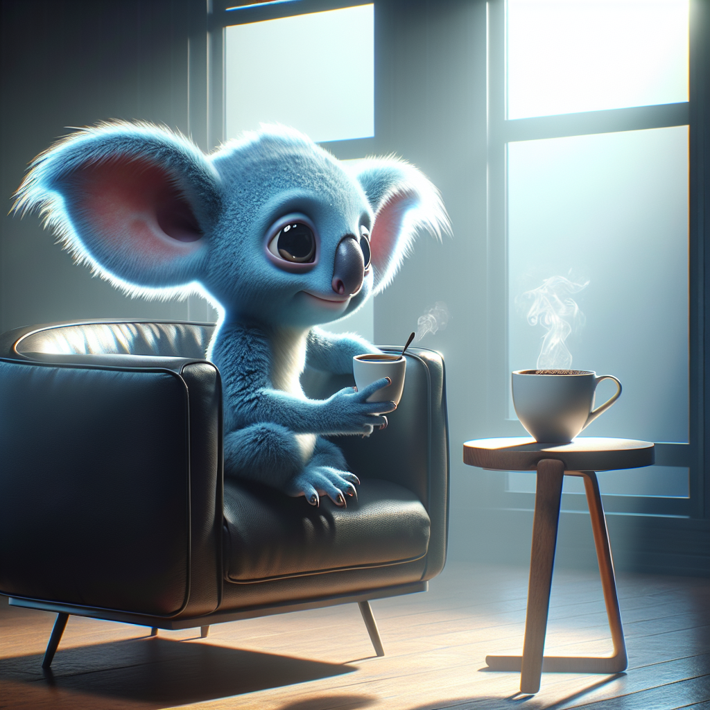 Stitch and coffee