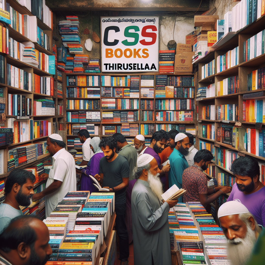 CSS book stall thiruvella